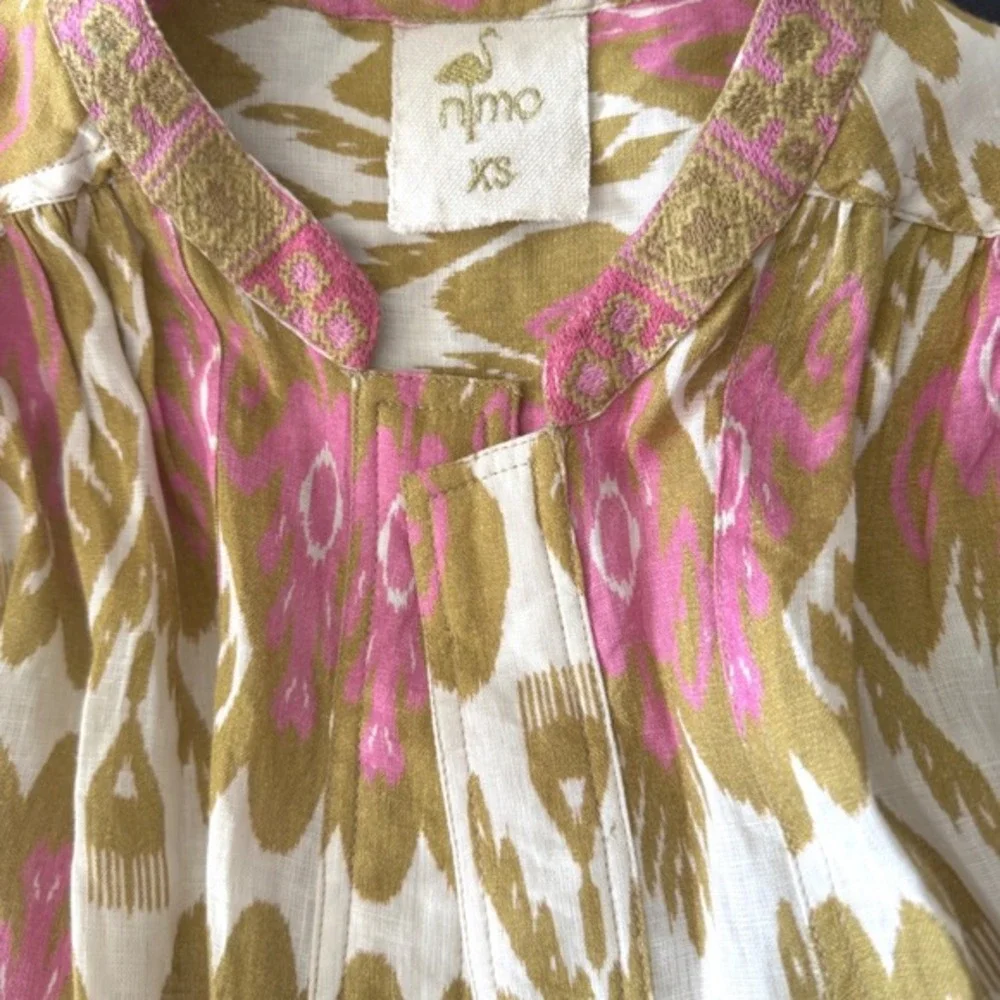 Nimo with Love linen cover‎ up XS
